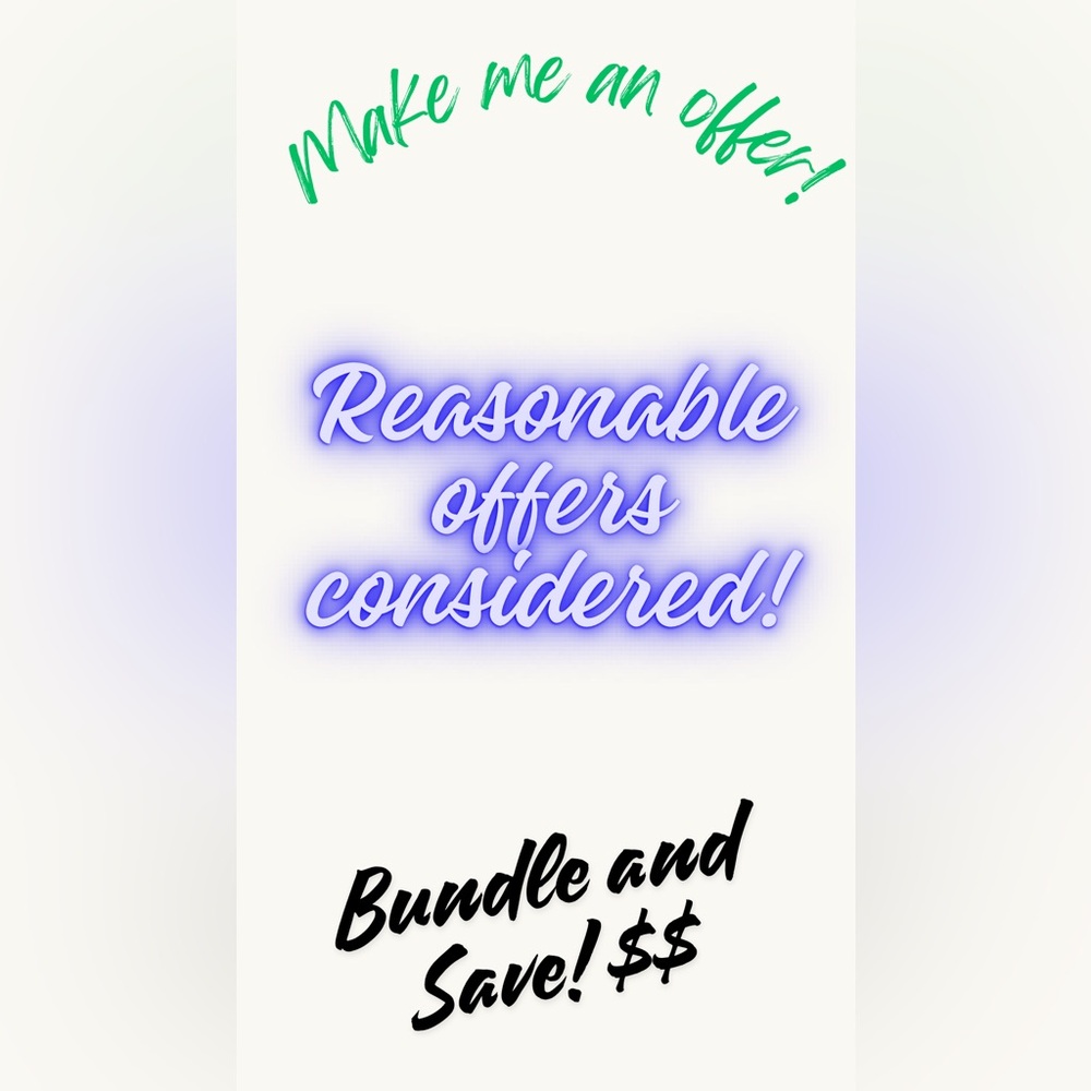 Motivated seller! All reasonable offers considered! ❤️